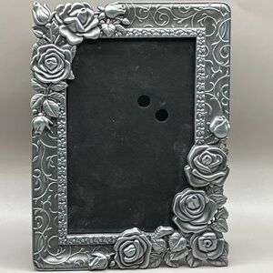 Elegant Metal Rose Picture Frame By Malden 5x7